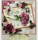 Joy!Crafts und JM Creation Bokse og preging mal: Roll up roser