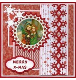Nellie snellen plantillas de punzonado y estampado en relieve: Cirkel con las estrellas