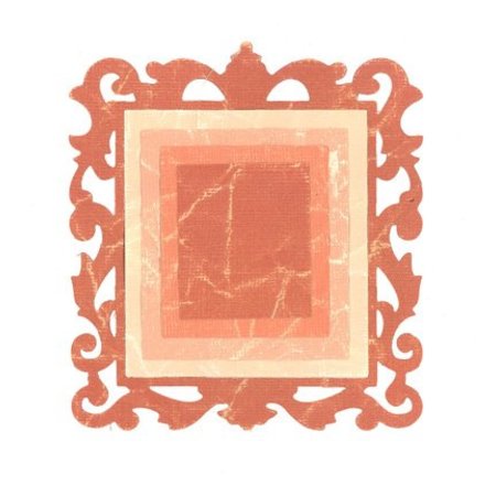Sizzix Estampación y SET carpeta de grabación en relieve: 3 rectángulos y 1 marco decorativo