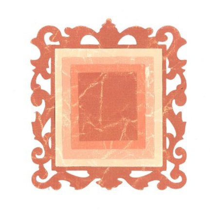 Sizzix Stampaggio e la cartella goffratura SET: 3 rettangoli e 1 cornice decorativa