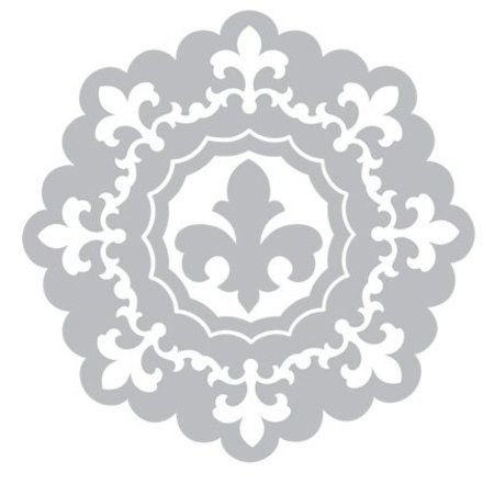 Sizzix Estampillage et dossier de gaufrage SET: 3 Ronde cadre décoratif