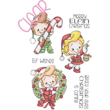 C.C.Designs selo transparente: Elfe
