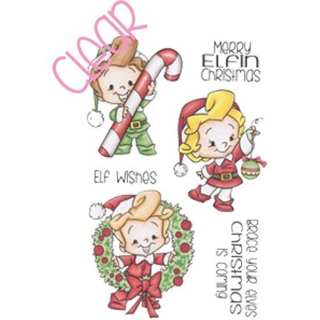 C.C.Designs Transparent stamp: Elfe