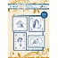 Bücher und CD / Magazines livro passatempo com 12 desenhos de bordado: Delfsblue