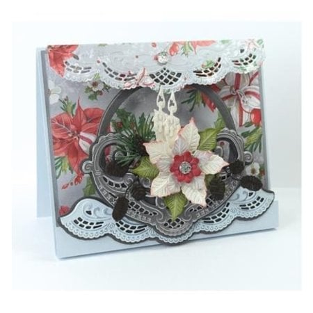 Marianne Design Punching and embossing template: Petra's Flower bowl