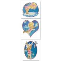 Dufex® gravura em metal, 1x 3D cortou folha A4, elfos