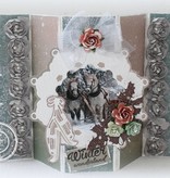 Joy!Crafts und JM Creation Stansing og preging sjablong, Borders
