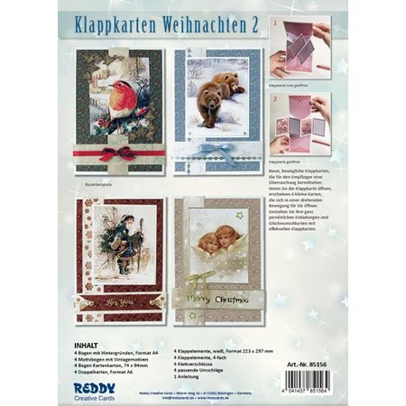 BASTELSETS / CRAFT KITS: Fancy Bordered Print Fancy Christmas II