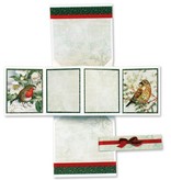BASTELSETS / CRAFT KITS: Fancy Bordered Print Fancy Christmas II