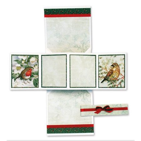 BASTELSETS / CRAFT KITS: Fancy Bordered Print Fancy Christmas II