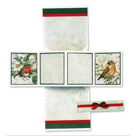 BASTELSETS / CRAFT KITS: Fancy Bordered Print Fancy Kerstmis II