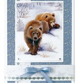 BASTELSETS / CRAFT KITS: Fancy Bordered Print Fancy Christmas II