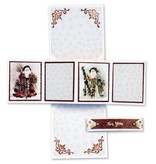 BASTELSETS / CRAFT KITS: Fancy Bordered Print Fancy Christmas II