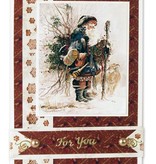 BASTELSETS / CRAFT KITS: Fancy Bordered Print Fancy Christmas II