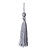 Embellishments / Verzierungen Tassel in zilver