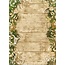 DESIGNER BLÖCKE  / DESIGNER PAPER estoque Cartão de Natal, de madeira com figuras de Natal