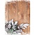 DESIGNER BLÖCKE  / DESIGNER PAPER Card stock de Noël, des planches de bois avec des branches