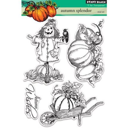 Penny Black timbro trasparente: Autunno / Inverno