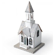 stamping and embossing folder: Village Belltower