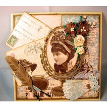 Designer Block, A5, Billeder Nostalgisk