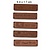 labels met tekst - Handmade -, afmeting 6.4 x 1.7 cm