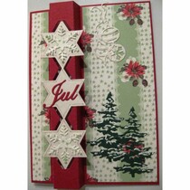 Troquelado y estampado en relieve plantilla: estrella emergente