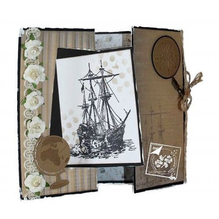 Joy!Crafts und JM Creation selo transparente: A vida é uma viagem