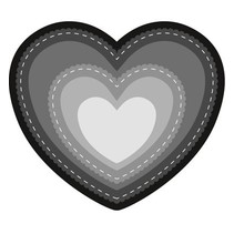 Punzonatura e modello di goffratura: Cuore di base