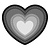 Marianne Design Ponsen en embossing sjabloon: Basic Heart
