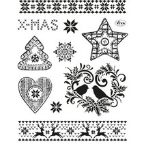 Transparente Stempel: Weihnachtsmotive