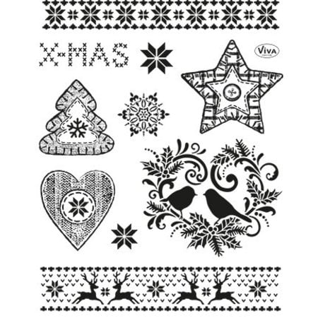 Stempel / Stamp: Transparent sellos transparentes: Tema de la Navidad