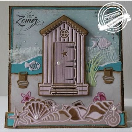 Marianne Design Perfuração e molde de estampagem: Romântico verão