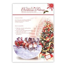 Kits de artisanats, traîneau Carte de Noël