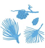 Marianne Design Poinçonnage et gaufrage modèle: branches de pin