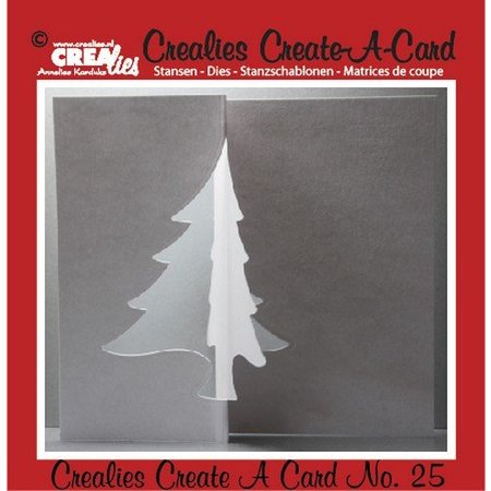 Crealies und CraftEmotions Punching and embossing template:. Card no 25 punch