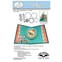 Stansning og prægning skabelon: Twist Circle popup Wafer Thin Metal The