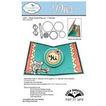 Punching and embossing template: Twist Circle popup Wafer Thin Metal The
