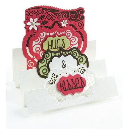 TONIC stamping and embossing folder: Flip Flop, Easel & Frame, Cassandra Garde