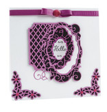 TONIC stempelen en embossing folder: Flip Flop, schildersezel & Borders