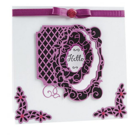 TONIC stempelen en embossing folder: Flip Flop, schildersezel & Borders