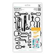 Punching and embossing templates: Musical Instruments