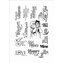 Rubber stamps A4 format