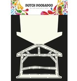 Dutch DooBaDoo Schablone: Card Art, Krippe