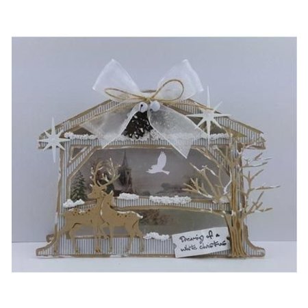 Dutch DooBaDoo Template: Card type, crib