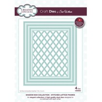 Punzonatura e modello di goffratura: cucita Lattice Frames
