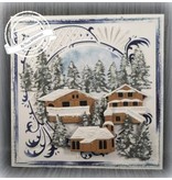 Marianne Design Ponsen en embossing sjabloon: Anja's circle XL