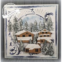 Punching and embossing template: Anja's circle XL