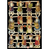 Glanzbilder, 17 Weihnachtsmotive