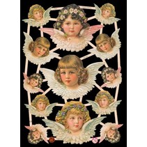 Scraps, 13 angel motifs