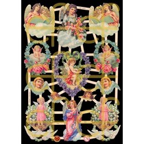 Scraps, 13 angel motifs